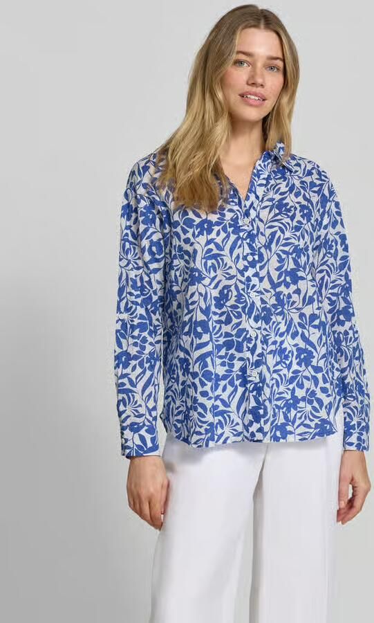 Betty Barclay Blouse met platte kraag en knoopsluiting - Foto 3