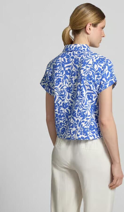 Betty Barclay Blouse van linnenmix met steekzakken - Foto 4