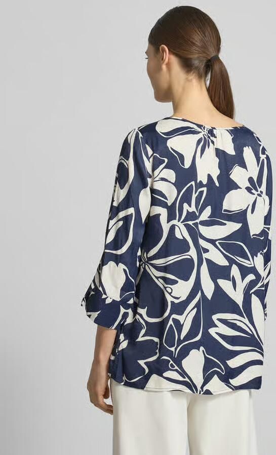 Betty Barclay Blouse van viscose met ronde hals