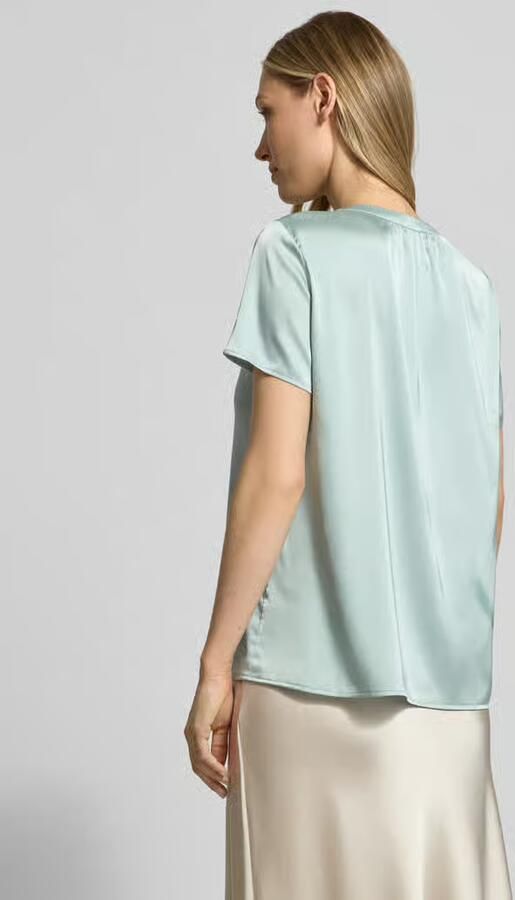 Betty Barclay Blouseshirt van satijn met V-hals - Foto 5