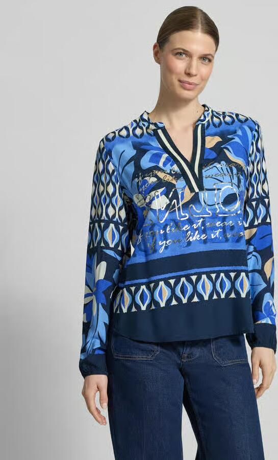Betty Barclay Blouseshirt van viscose met tuniekkraag - Foto 3