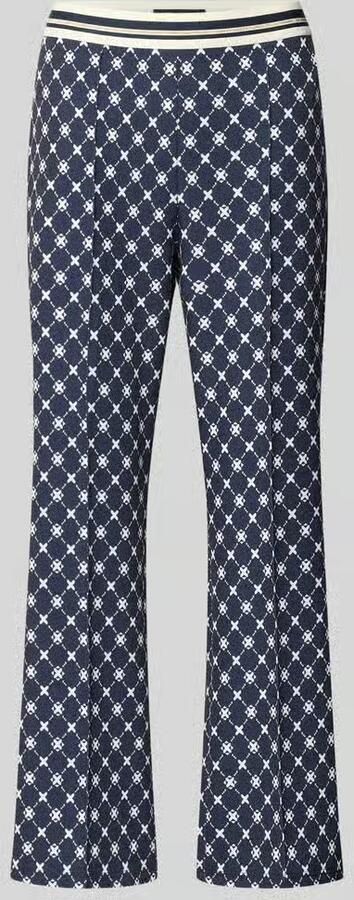 Betty Barclay Broek in all-over look met elastische band