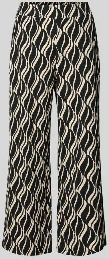 Betty Barclay Culotte met all-over motief en elastische band - Foto 2