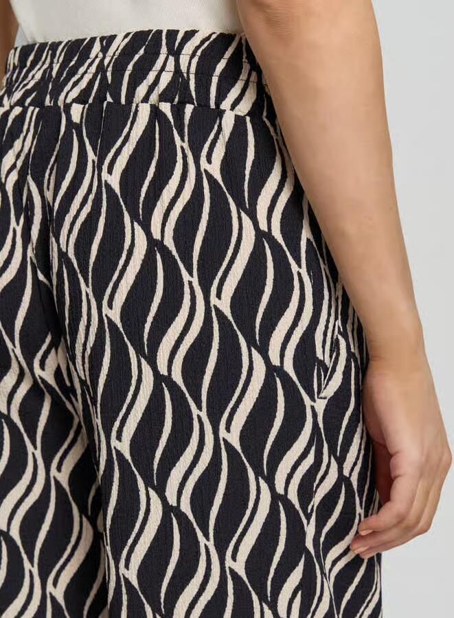 Betty Barclay Culotte met all-over motief en elastische band