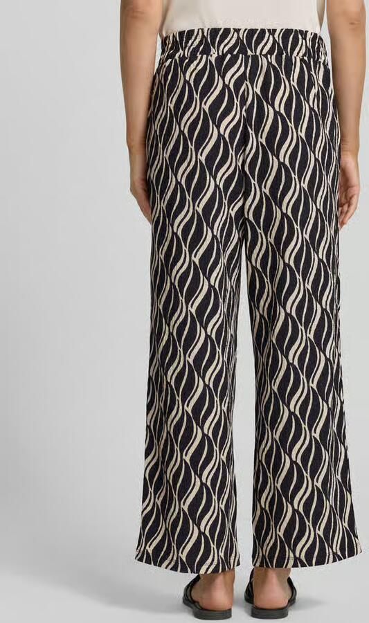 Betty Barclay Culotte met all-over motief en elastische band
