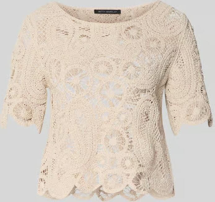 Betty Barclay gebreid shirt met ronde hals - Foto 2