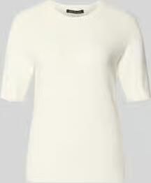 Betty Barclay Gebreid shirt van viscosemix met ronde hals