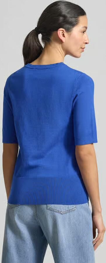 Betty Barclay Gebreid shirt van viscosemix met ronde hals - Foto 4
