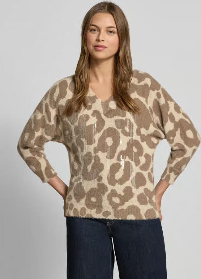 Betty Barclay Gebreide pullover met 3 4-mouwen - Foto 2