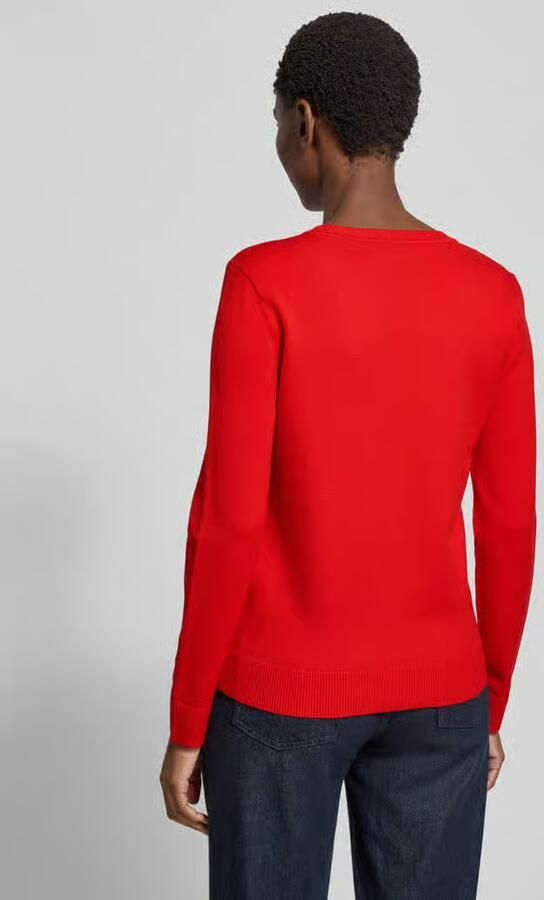Betty Barclay Gebreide pullover met geribde boorden - Foto 3