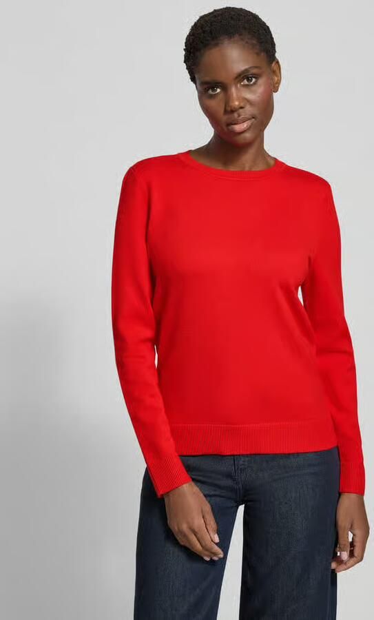 Betty Barclay Gebreide pullover met geribde boorden - Foto 4