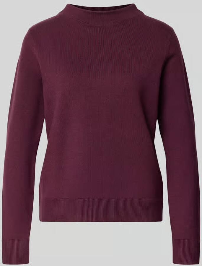 Betty Barclay Gebreide pullover met ribboorden