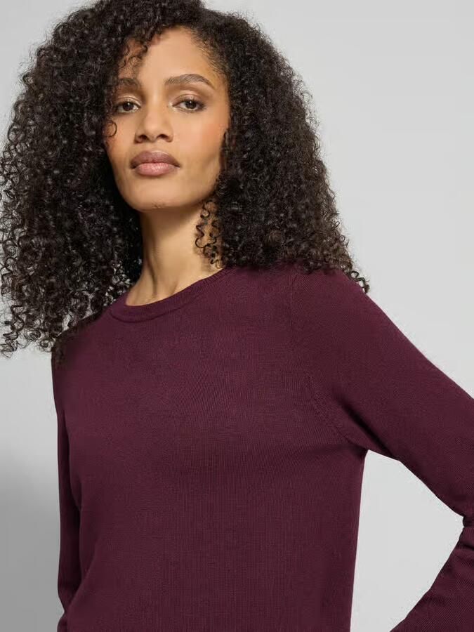 Betty Barclay Gebreide pullover met ribboorden - Foto 2