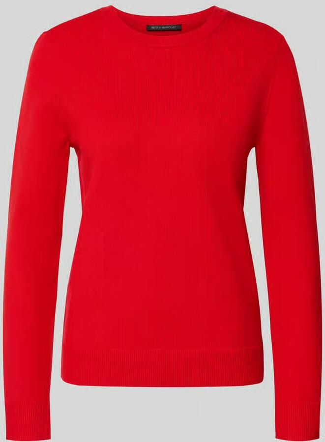Betty Barclay Gebreide pullover met ribboorden
