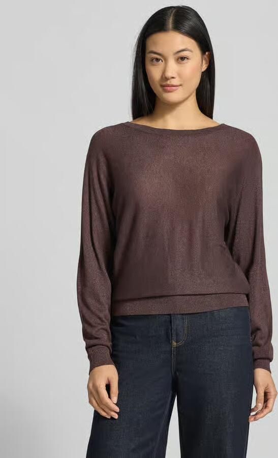 Betty Barclay Gebreide pullover met ribboorden - Foto 2