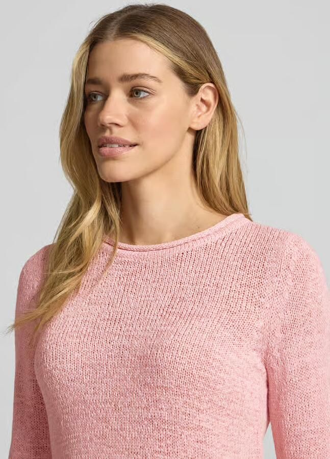 Betty Barclay Gebreide pullover met ronde hals en 3 4-mouwen