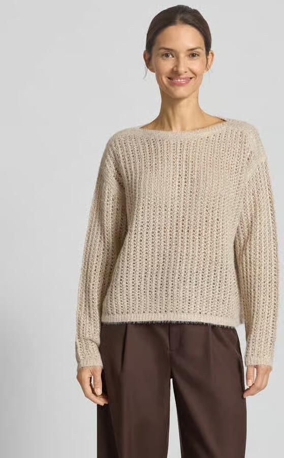Betty Barclay Gebreide pullover met ronde hals - Foto 2