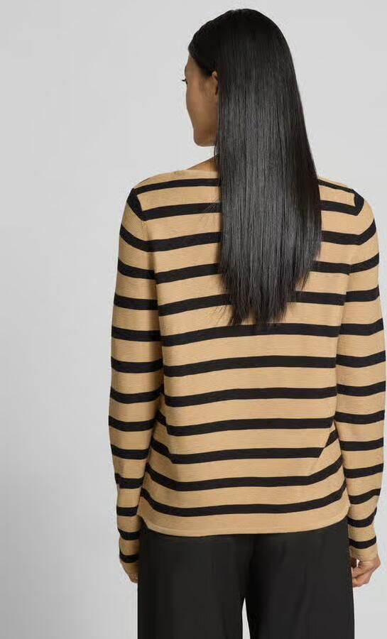 Betty Barclay Gebreide pullover met sierzakken