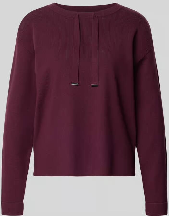 Betty Barclay Gebreide pullover met tunnelkoord