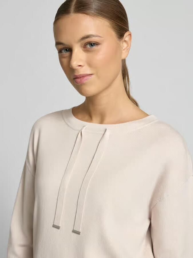 Betty Barclay Gebreide pullover met tunnelkoord - Foto 2