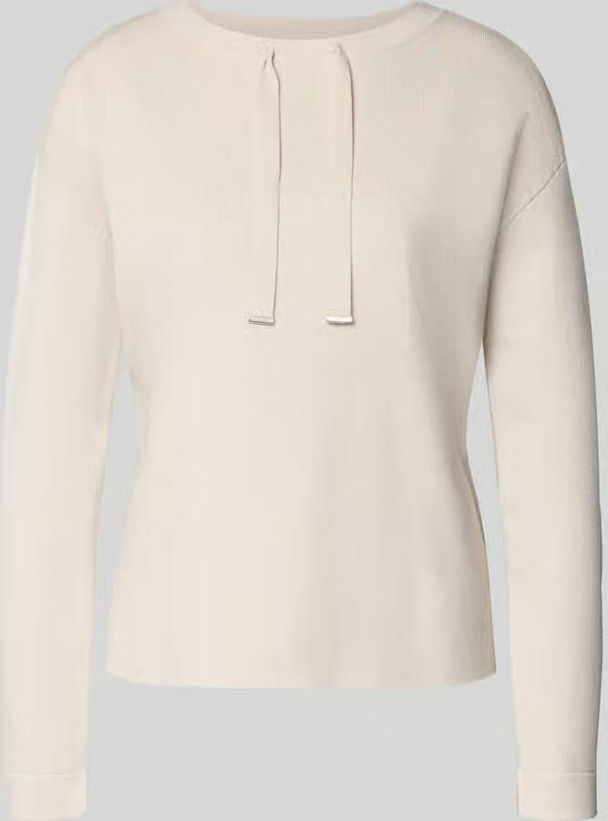 Betty Barclay Gebreide pullover met tunnelkoord