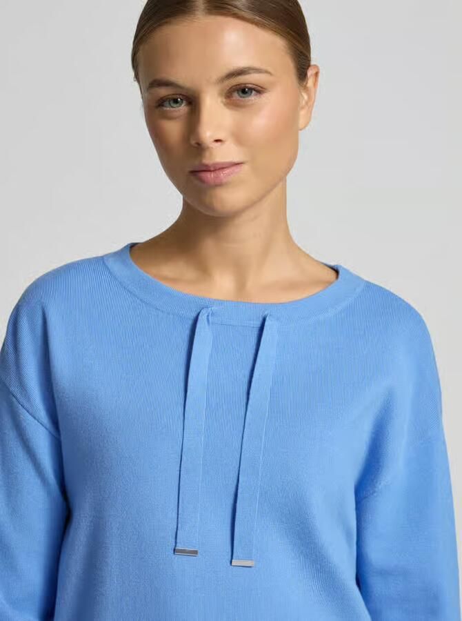 Betty Barclay Gebreide pullover met tunnelkoord - Foto 2