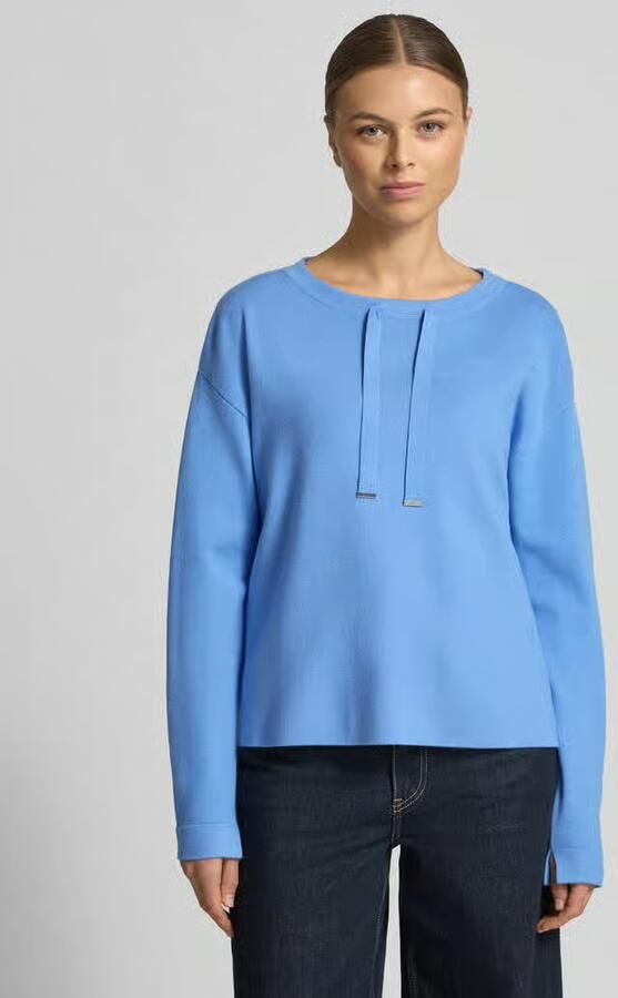 Betty Barclay Gebreide pullover met tunnelkoord - Foto 3