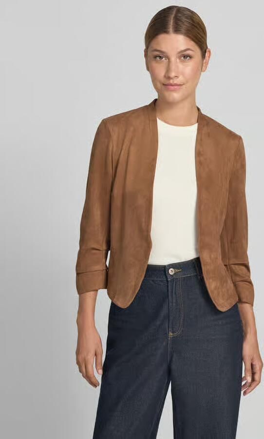 Betty Barclay Getailleerde korte blazer met 3 4-mouw - Foto 4