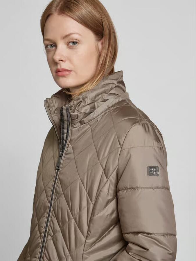 Betty Barclay Gewatteerde Jack Jacke Watte Brown Dames