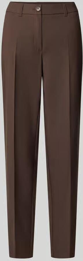 Betty Barclay high waist bandplooibroek met persplooien