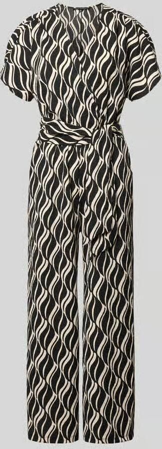 Betty Barclay Jumpsuit in all-over look met V-hals - Foto 2