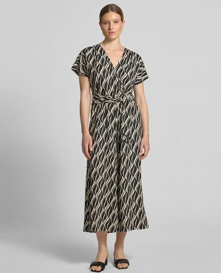 Betty Barclay Jumpsuit in all-over look met V-hals - Foto 2
