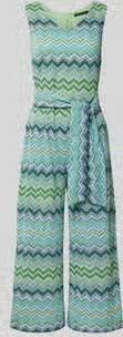 Betty Barclay Jumpsuit met strikceintuur en V-hals