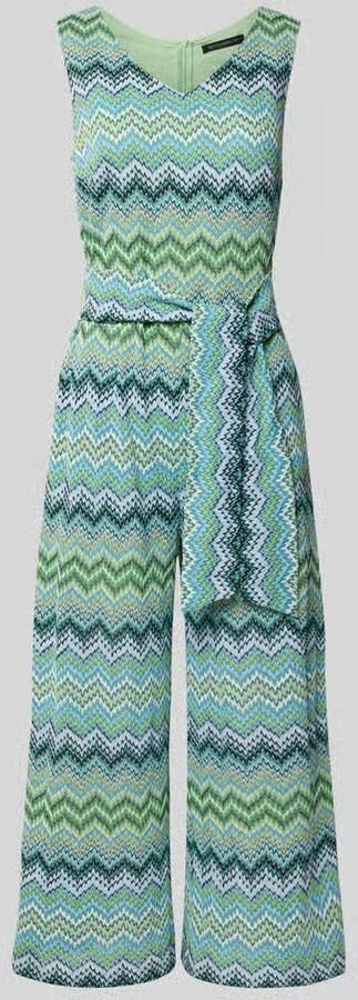 Betty Barclay Jumpsuit met strikceintuur en V-hals - Foto 3