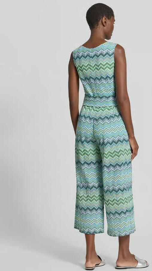 Betty Barclay Jumpsuit met strikceintuur en V-hals - Foto 3