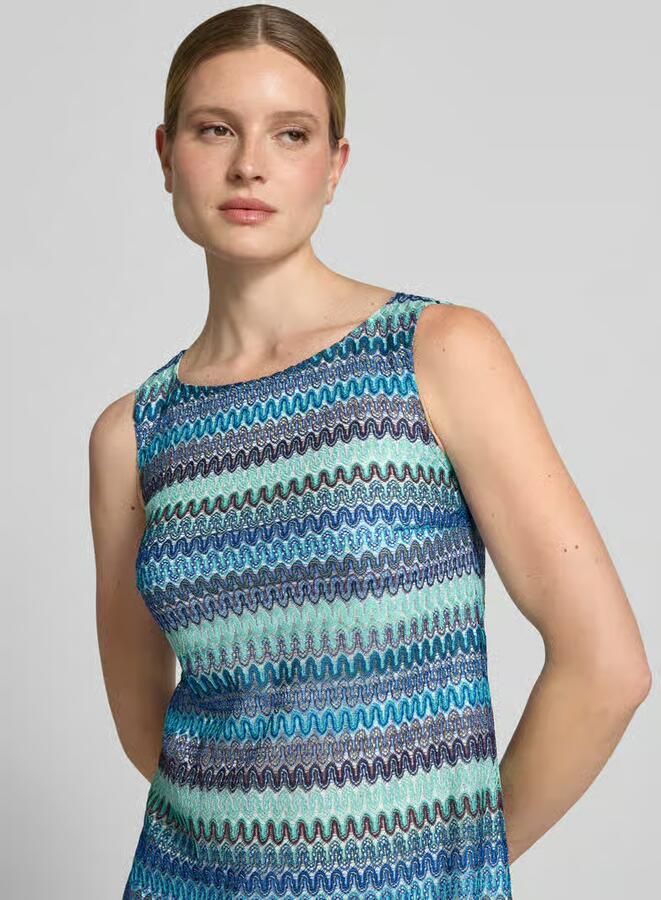 Betty Barclay Knie-lange jurk met structuurpatroon