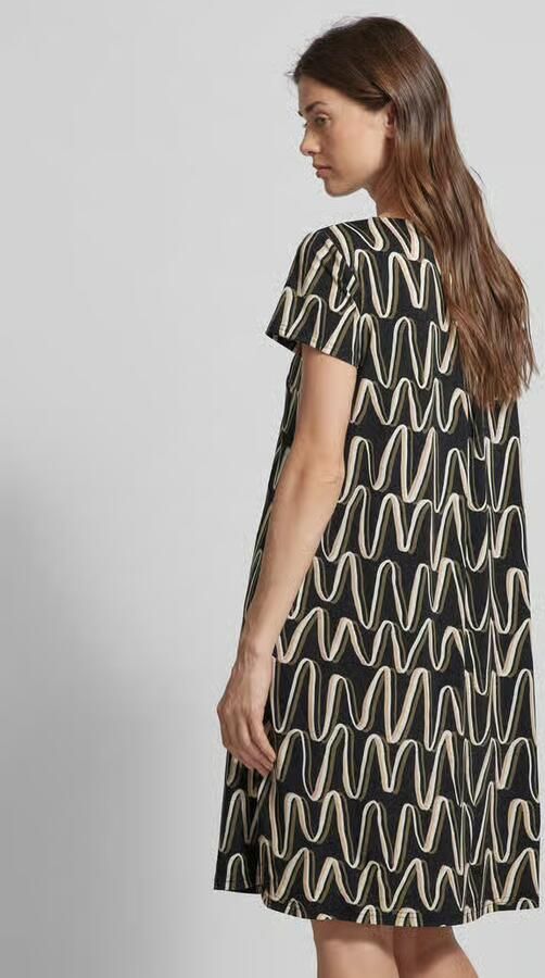 Betty Barclay Zigzag Jersey Jurk Multicolor Dames
