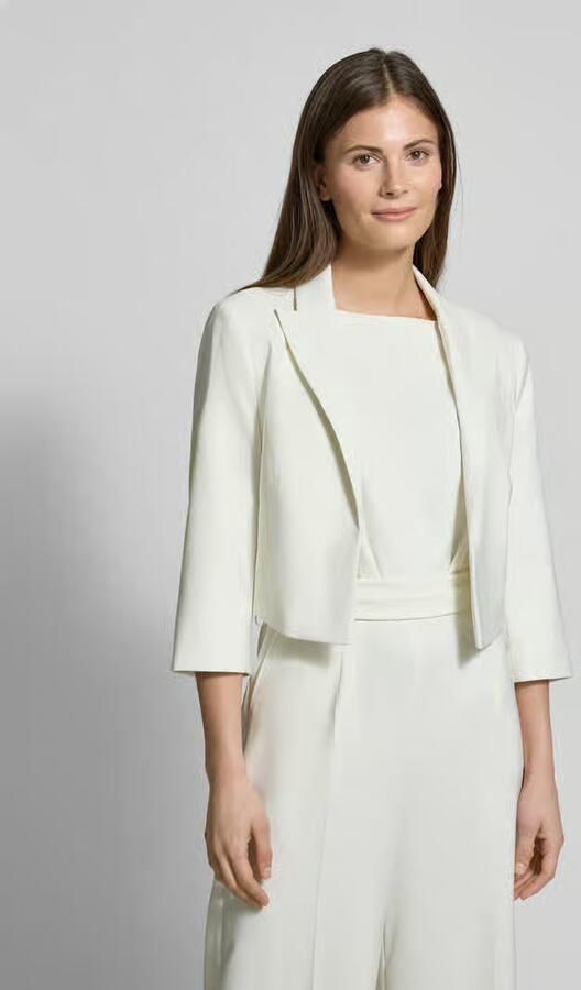 Betty Barclay Korte blazer met paspelzak op de borst - Foto 8