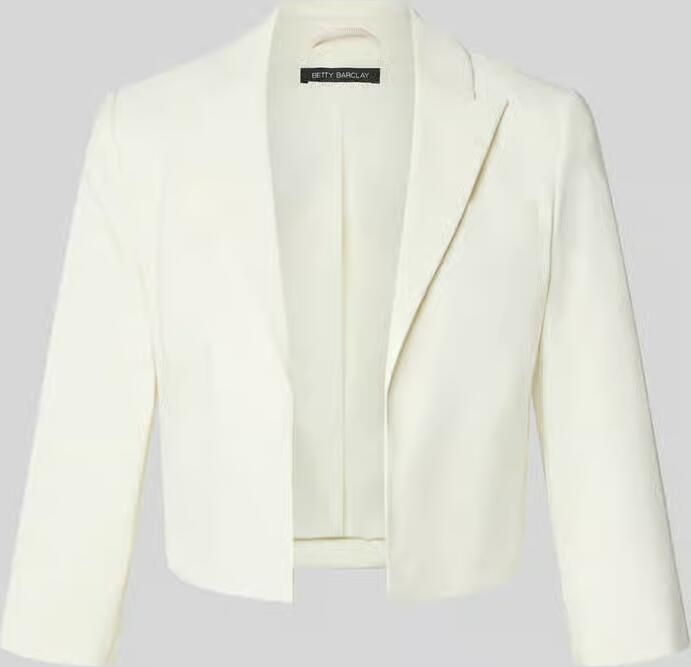 Betty Barclay Korte blazer met paspelzak op de borst - Foto 2
