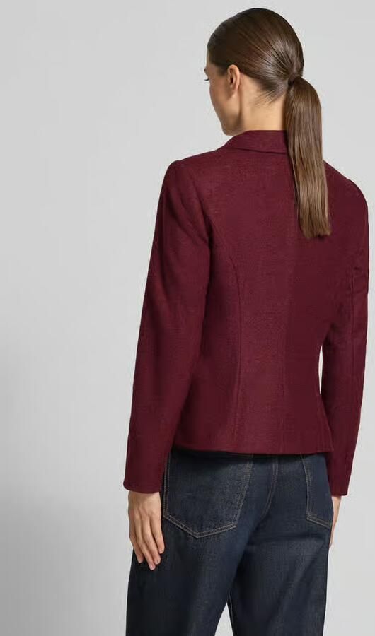 Betty Barclay Korte blazer van wol met opgestikte zakken - Foto 3