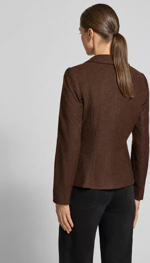 Betty Barclay Korte blazer van wol met opgestikte zakken - Foto 3