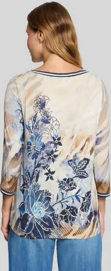 Betty Barclay Loose fit 3 4-shirt van viscosemix - Foto 3
