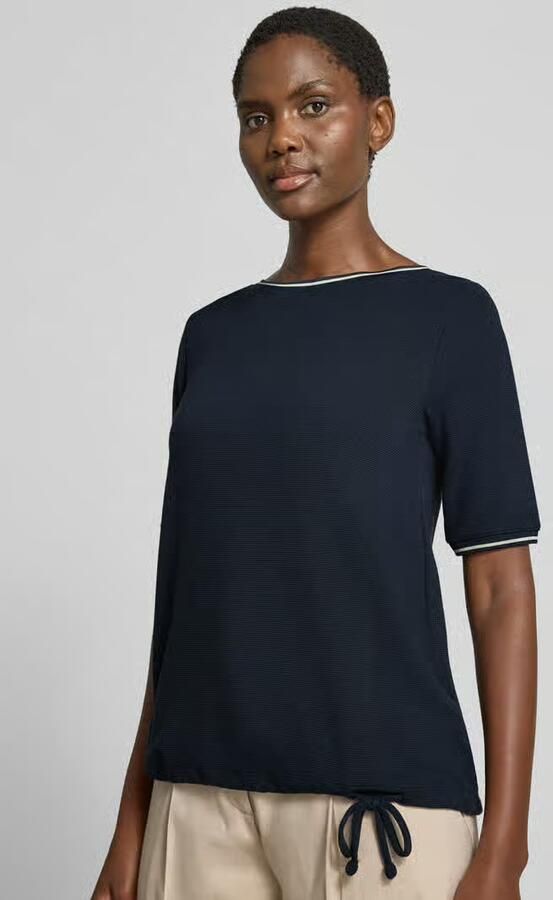 Betty Barclay Loose fit T-shirt van viscosemix model 'LT JUNI' - Foto 2