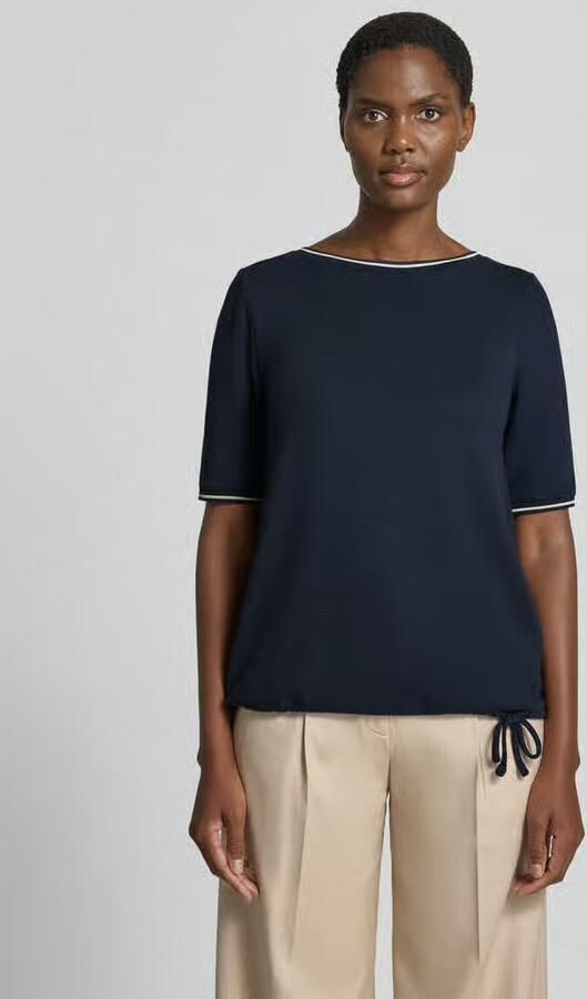 Betty Barclay Loose fit T-shirt van viscosemix model 'LT JUNI' - Foto 4