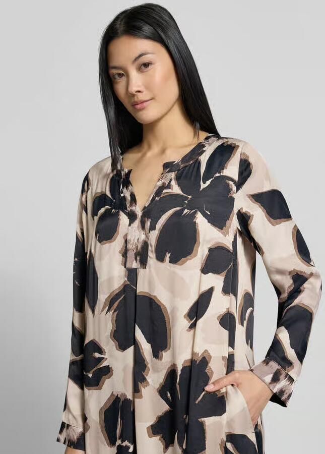 Betty Barclay Losjes vallende vrijetijdsjurk van pure viscose model 'NOS JULI' - Foto 2