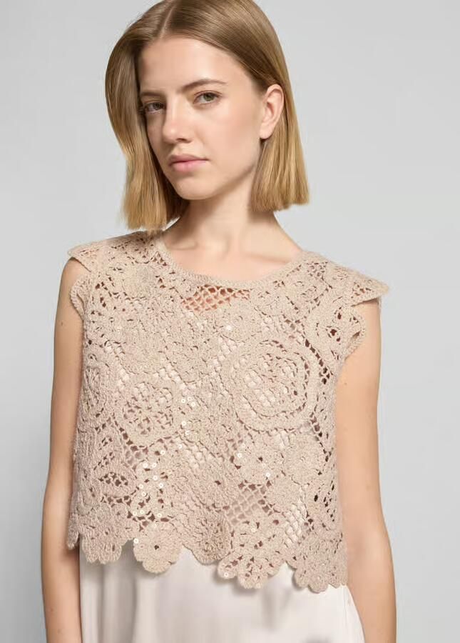 Betty Barclay midi-jurk in 2-in-1-look met ronde hals