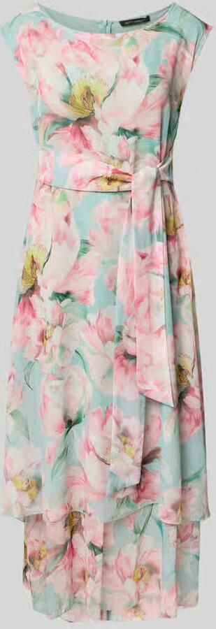 Betty Barclay midi-jurk met strikceintuur - Foto 2