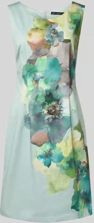 Betty Barclay Mini-jurk in allover-look met ronde hals - Foto 2