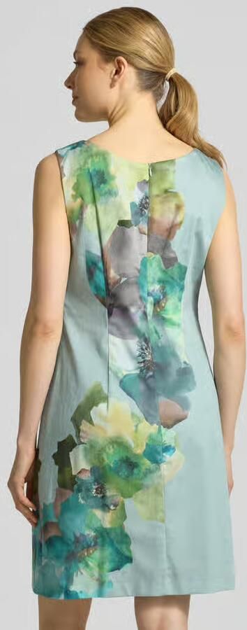 Betty Barclay Mini-jurk in allover-look met ronde hals