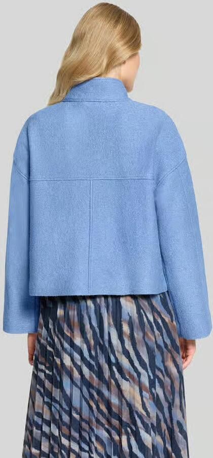 Betty Barclay Oversized korte blazer van mix van viscose en wol - Foto 3